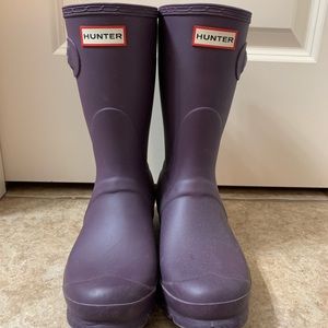 Matte Purple Hunter Boots